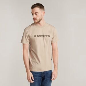 NWT - G-Star Raw Corporate Script Logo T-Shirt in Dark Brick - Size S